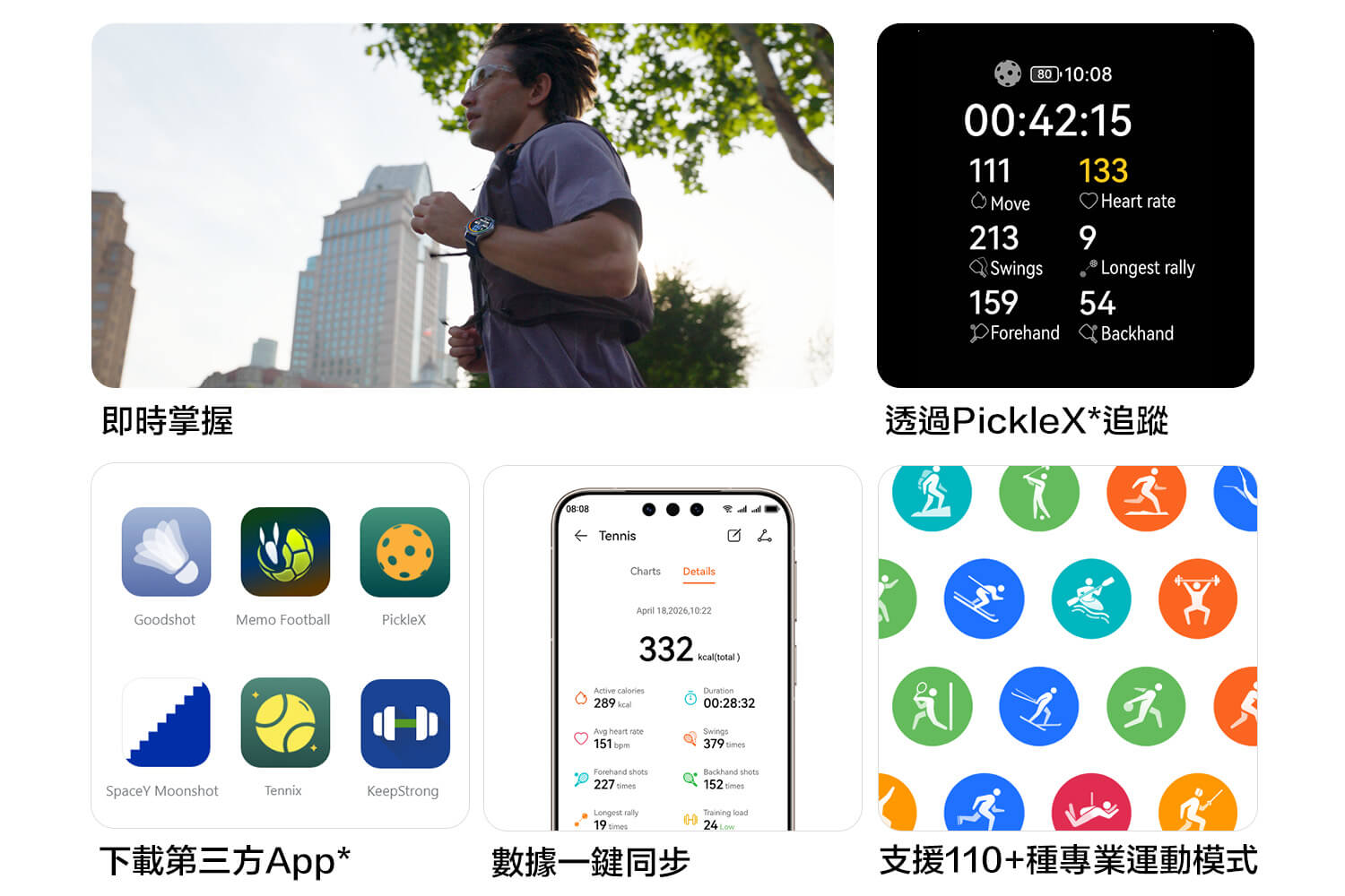 盡情揮灑汗水